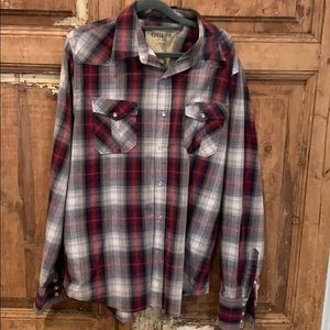 Guess pearl snap button down